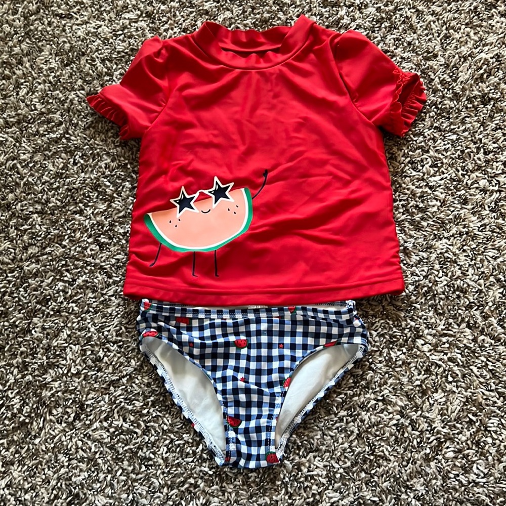 Girls bathing suit. Size 5T